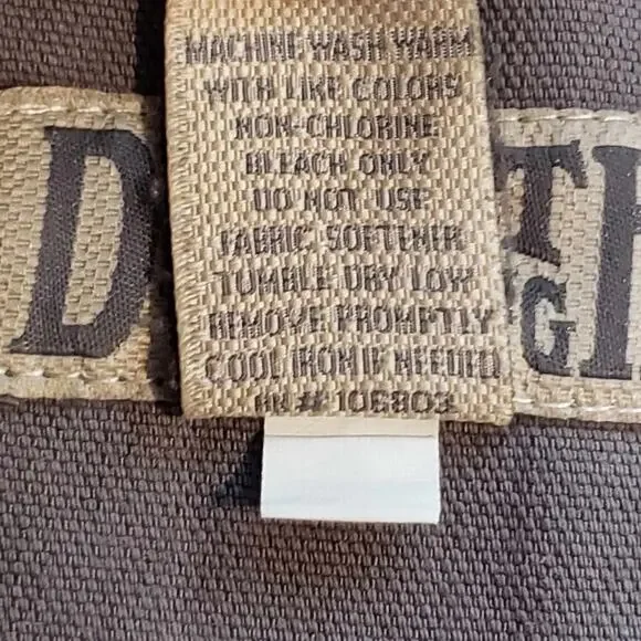 Duluth Trading Co Cargo Shorts Men's Size 38 Heavy Dark Canvas Gray Greige - Picture 5 of 9